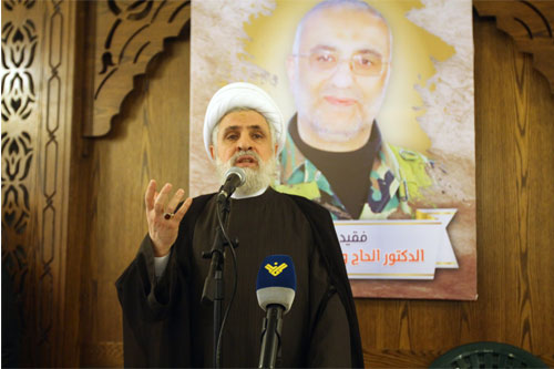 Hezbollah’s Sheikh Qassem: We Can’t But Eradicate Terrorism